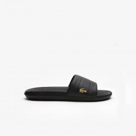 Lacoste Serve Metal Slides - Blk/Blk 02H мъжки,къси,панталони,lacoste,serve,metal,slides,blk,blk,02h
