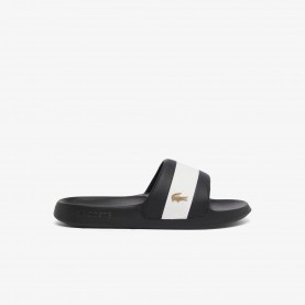 Lacoste Serve Metal Slides - Blk/Wht 312 lacoste,serve,metal,slides,blk,wht,312