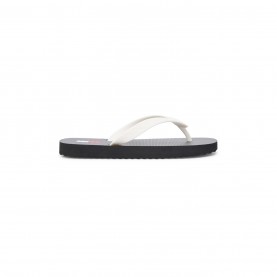 Джапанки Tommy Jeans Women's Flip Flops - Black/Ecru джапанки,tommy,jeans,women's,flip,flops,black,ecru