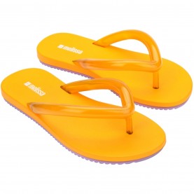 джапанки,melissa,women's,airflow,flip,flops,white,orange