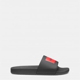 Hugo Logo Slides - Black 001 мъжки,джапанки,и,чехли,hugo,logo,slides,black,001