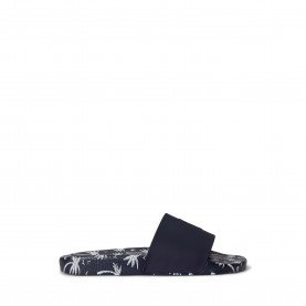 Polo Ralph Lauren Mens Pool Sliders - Navy Polo Palms polo,ralph,lauren,men,s,pool,sliders,navy,polo,palms