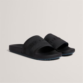 Ted Baker Men's Pool Sliders - BLACK мъжки,джапанки,и,чехли,детски,водни,обувки,мъжки,джапанки,и,чехли,обувки,за,водни,спортове,ted,baker,men's,pool,sliders,black