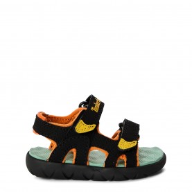 Сандали Timberland Timberland Perkins Row Backstrap Sandal Black - Black/Yellow сандали,timberland,timberland,perkins,row,backstrap,sandal,black,black,yellow