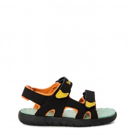 Сандали Timberland Timberland Perkins Row Backstrap Sandal Black - Black/Yellow сандали,timberland,timberland,perkins,row,backstrap,sandal,black,black,yellow