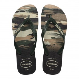 Джапанки Havaianas Mens Top Camu Black Flip Flops - Black//Olive джапанки,havaianas,men,s,top,camu,black,flip,flops,black,olive