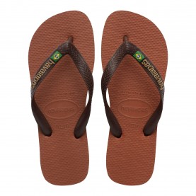 Джапанки Havaianas Brasil Logo Flip Flops - Rust/Coffee джапанки,дамски,обувки,havaianas,brasil,logo,flip,flops,rust,coffee