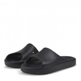 Puma PUMA Shibui Cat Slide - Black дамски,джапанки,и,чехли,дамски,сандали,мъжки,джапанки,и,чехли,разпродажба,puma,детски,водни,обувки,puma,puma,shibui,cat,slide,black
