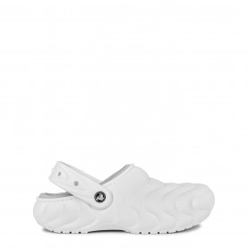 чехли,мъжки,сандали,разпродажба,crocs,crocs,lined,overpuff,clogs,white