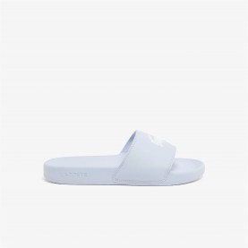 Lacoste Serve Sliders - Lt Blu/Wht дамски,джапанки,и,чехли,дамски,сандали,детски,водни,обувки,дамски,сандали,и,чехли,обувки,за,водни,спортове,lacoste,serve,sliders,lt,blu,wht