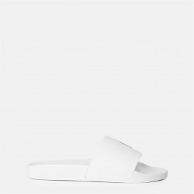 Polo Ralph Lauren Signature Pony Polo Slide - White/Navy polo,ralph,lauren,signature,pony,polo,slide,white,navy