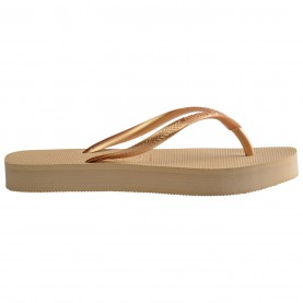 Дамски джапанки Havaianas Hav. Slim Flatform Golden 35/36 Flip Flops Womens - Gold дамски,джапанки,дамски,джапанки,и,чехли,дамски,обувки,havaianas,hav.,slim,flatform,golden,35,36,flip,flops,womens,gold