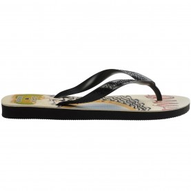 Джапанки Havaianas Women's Top Print Flip Flops - Black джапанки,дамски,джапанки,и,чехли,дамски,обувки,havaianas,women's,top,print,flip,flops,black