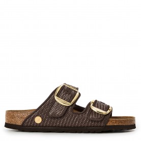 Дамски сандали Birkenstock Womens Arizona Big Buckle Textile Flat Sandals - Carafe дамски,сандали,birkenstock,women,s,arizona,big,buckle,textile,flat,sandals,carafe