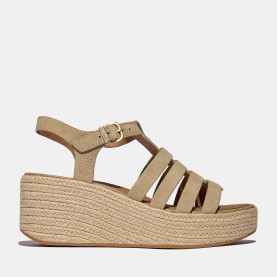 сандали,fitflop,platforms,espadrille,sandals,suede,cappuccno