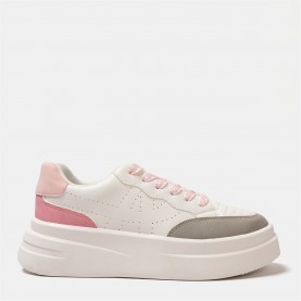маратонки,разпродажба,kappa,дамски,маратонки,kappa,ari,trainers,white,grey,pink