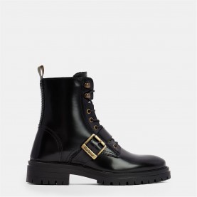 обувки,дамски,боти,barbour,ouseburne,boots,black,glace