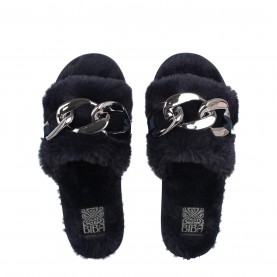чехли,biba,biba,chain,slider,slipper,navy