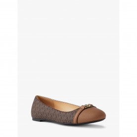 MICHAEL Michael Kors MMK Mandy Flat Ld61 - Brown michael,michael,kors,mmk,mandy,flat,ld61,brown
