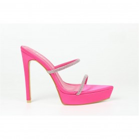 дамски,сандали,chic,dmnt,strp,pltfm,ld99,fuchsia,satin