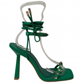сандали,дамски,сандали,retro,leg,tie,sandal,ld99,green,pu