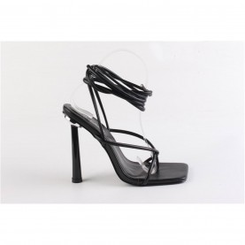 дамски,сандали,дамски,сандали,и,чехли,chic,strp,tie,sndl,ld99,black,pu