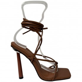 дамски,сандали,дамски,сандали,и,чехли,chic,strp,tie,sndl,ld99,brown,pu