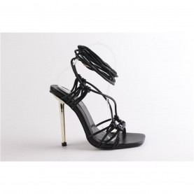 дамски,сандали,дамски,сандали,и,чехли,chic,strp,tie,sndl,ld99,black,pu