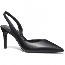 MICHAEL Michael Kors Women's Alina Slingback Stiletto Court Shoes - Black michael,michael,kors,women's,alina,slingback,stiletto,court,shoes,black