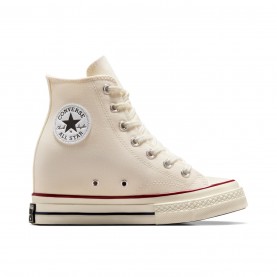 Сандали на платформа Converse Women's Chuck 70 Wedge Heeled Sandals - 286-Egret/Bla сандали,на,платформа,разпродажба,converse,дамски,обувки,converse,women's,chuck,70,wedge,heeled,sandals,286,egret,bla