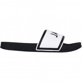 дамски,обувки,jack,wills,logo,sliders,white,black