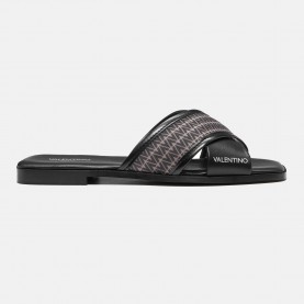 Valentino Womens Flat Mules - Black valentino,women,s,flat,mules,black