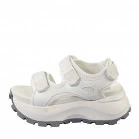 Дамски сандали Buffalo Womens Vegan Flatform Sandals - White дамски,сандали,buffalo,women,s,vegan,flatform,sandals,white