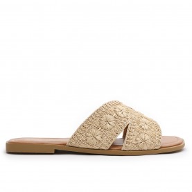 Wheres That From Flat Sliders Ld99 - BeigeRaffia дамски,сандали,дамски,сандали,и,чехли,wheres,that,from,flat,sliders,ld99,beigeraffia