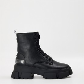 Steve Madden Tanker Ld99 - Black Lthr дамски,боти,steve,madden,madden,tanker,ld99,black,lthr
