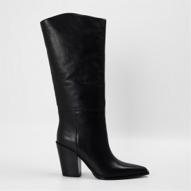 Steve Madden Bronty Ld99 - Black Lthr дамски,боти,steve,madden,madden,bronty,ld99,black,lthr
