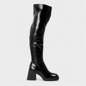 Steve Madden Kolby Ld99 - Black Patent дамски,боти,steve,madden,madden,kolby,ld99,black,patent