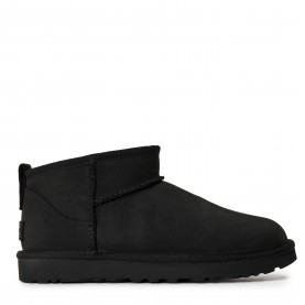 Ugg Ultra Mini Nubck Ld64 - Black дамски,боти,ugg,ultra,mini,nubck,ld64,black