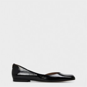 Обувки BOSS Women's Rose Ballerina Design Shoes - Black обувки,boss,women's,rose,ballerina,design,shoes,black