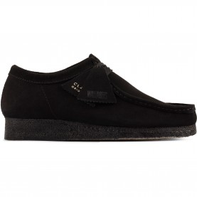 Clarks Originals Womens Wallabee Moc Toe Formal Shoes - Black Suede clarks,originals,women,s,wallabee,moc,toe,formal,shoes,black,suede
