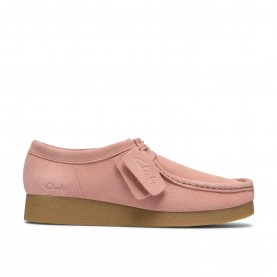 Дамски обувки Clarks Womens Moc Toe Formal Shoes - Light Pink Sde дамски,обувки,clarks,women,s,moc,toe,formal,shoes,light,pink,sde
