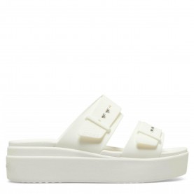 дамски,сандали,на,платформа,дамски,обувки,crocs,women,s,brooklyn,buckle,wedge,heeled,sandals,chalk