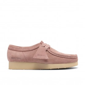 Дамски обувки Clarks Originals Womens Wallabee Lite Suede Moc-Toe Shoes - Dusty Pink SDE дамски,обувки,clarks,originals,women,s,wallabee,lite,suede,moc,toe,shoes,dusty,pink,sde