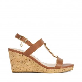 Дамски сандали на платформа Dune London Womens Kasslie Wedge Heeled Sandals - Tan дамски,сандали,на,платформа,dune,london,women,s,kasslie,wedge,heeled,sandals,tan