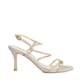 Сандали Dune London Women's Milos Heeled Sandals - Gold сандали,dune,london,women's,milos,heeled,sandals,gold