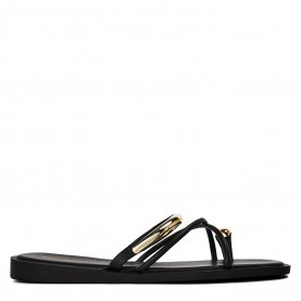 сандали,дамски,сандали,и,чехли,wheres,that,from,where,s,strappy,metal,toe,loop,slide,on,sandals,black,pu