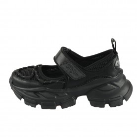 Дамски обувки Buffalo Womens Saturn Ballerina Vegan Ballet Pumps - Black дамски,обувки,buffalo,women,s,saturn,ballerina,vegan,ballet,pumps,black
