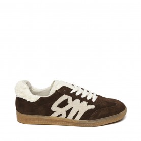 маратонки,steve,madden,women's,elora,low,top,trainers,dark,brown
