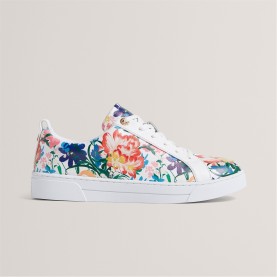 маратонки,дамски,маратонки,ted,baker,ted,printed,trainer,white