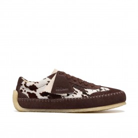 Дамски маратонки Clarks Originals Womens Tor Low Suede Low-Top Trainers - Brown Intrest дамски,маратонки,clarks,originals,women,s,tor,low,suede,low,top,trainers,brown,intrest